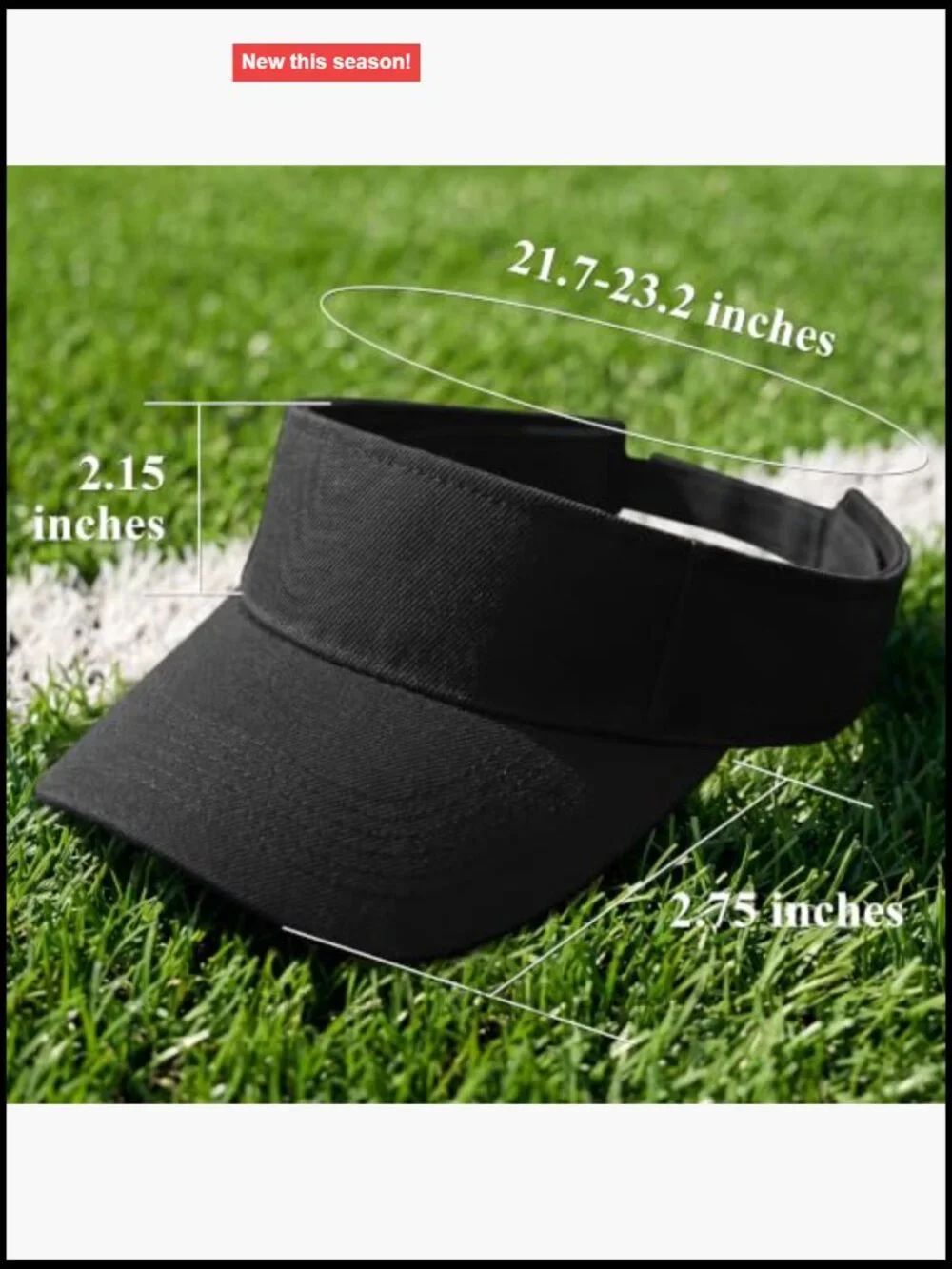 Adjustable Sun Visor Hat for Running and Outdoor Sports